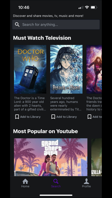 The Zend App Screenshot