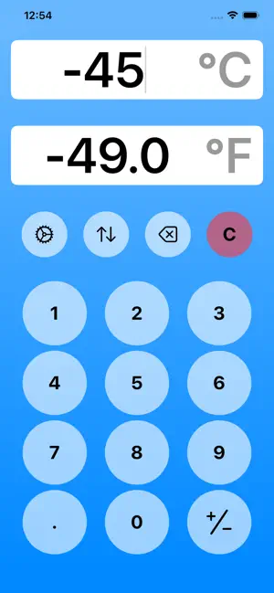 Temperature Converter . screenshot 2