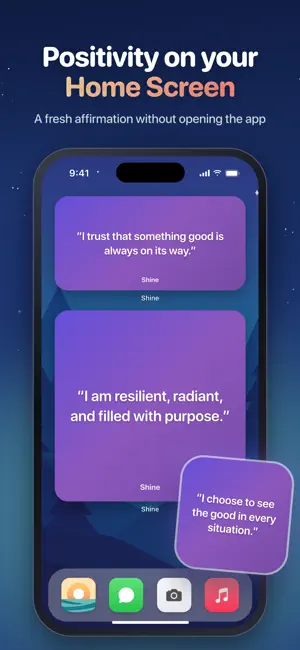 Shine - Daily Affirmations screenshot 3
