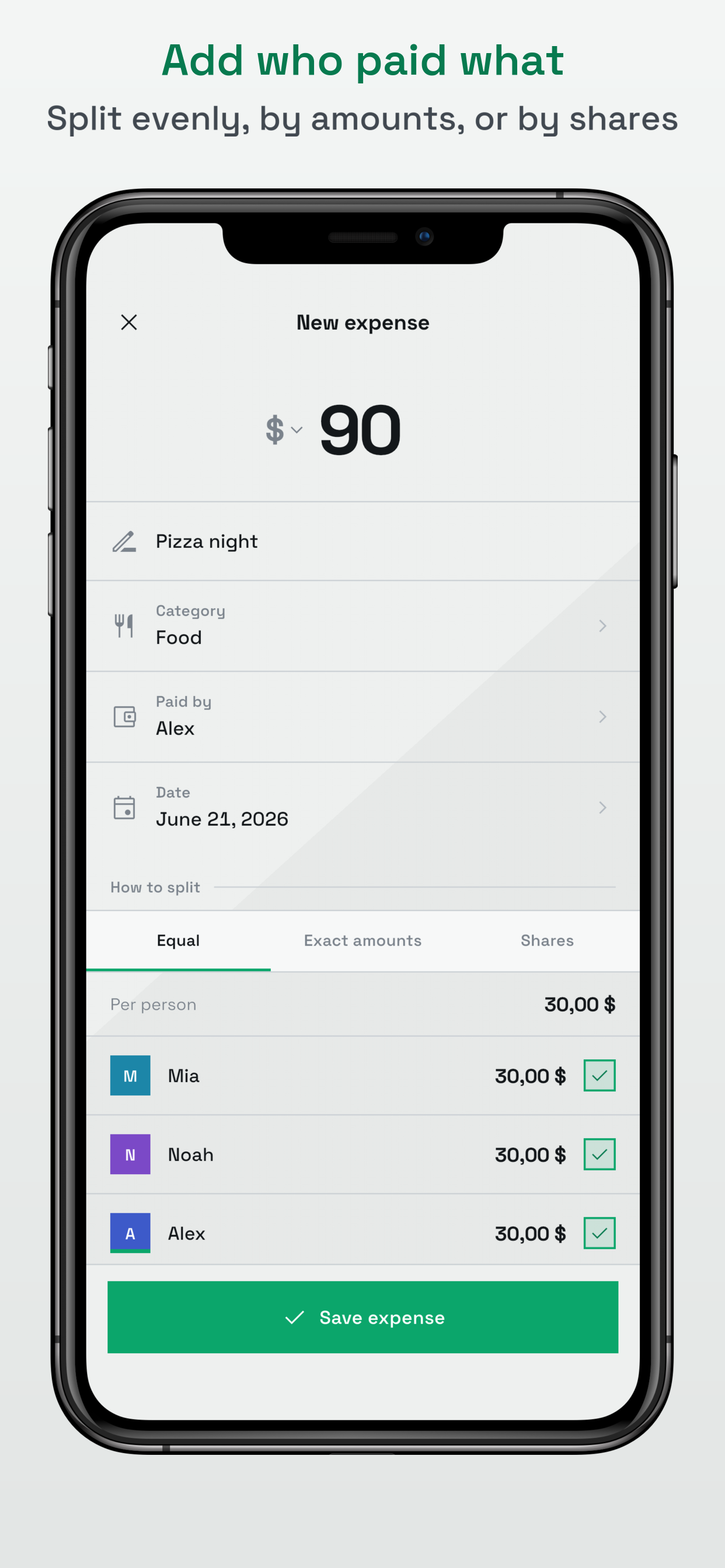 Xplit: Split Group Expenses screenshot 4