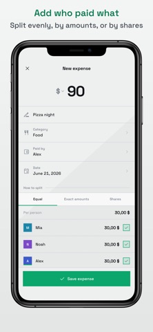 Xplit: Group Expense Splitter Screenshot 4 of 5