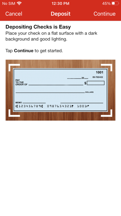 First Commercial Bank, N.A. Screenshot