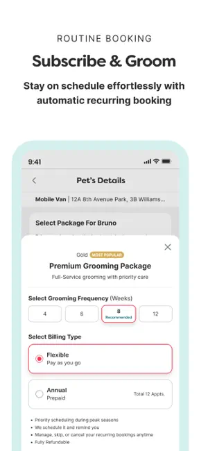 Groomit On-Demand Grooming screenshot 1