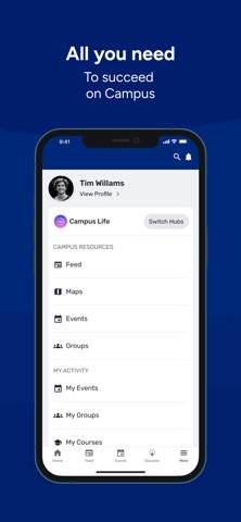 The Hub @ Emory iPhone screenshot