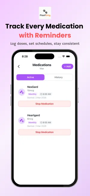 FloofOnly - Pet Tracker & Care screenshot 3