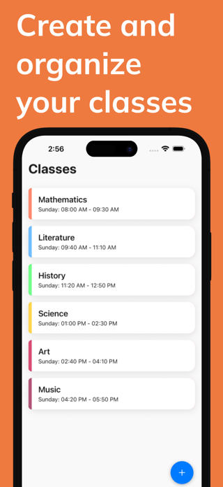 Class Timetable Planner Screenshot 3 of 4