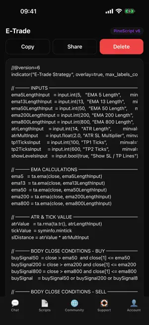 TradeScriptAI screenshot 2