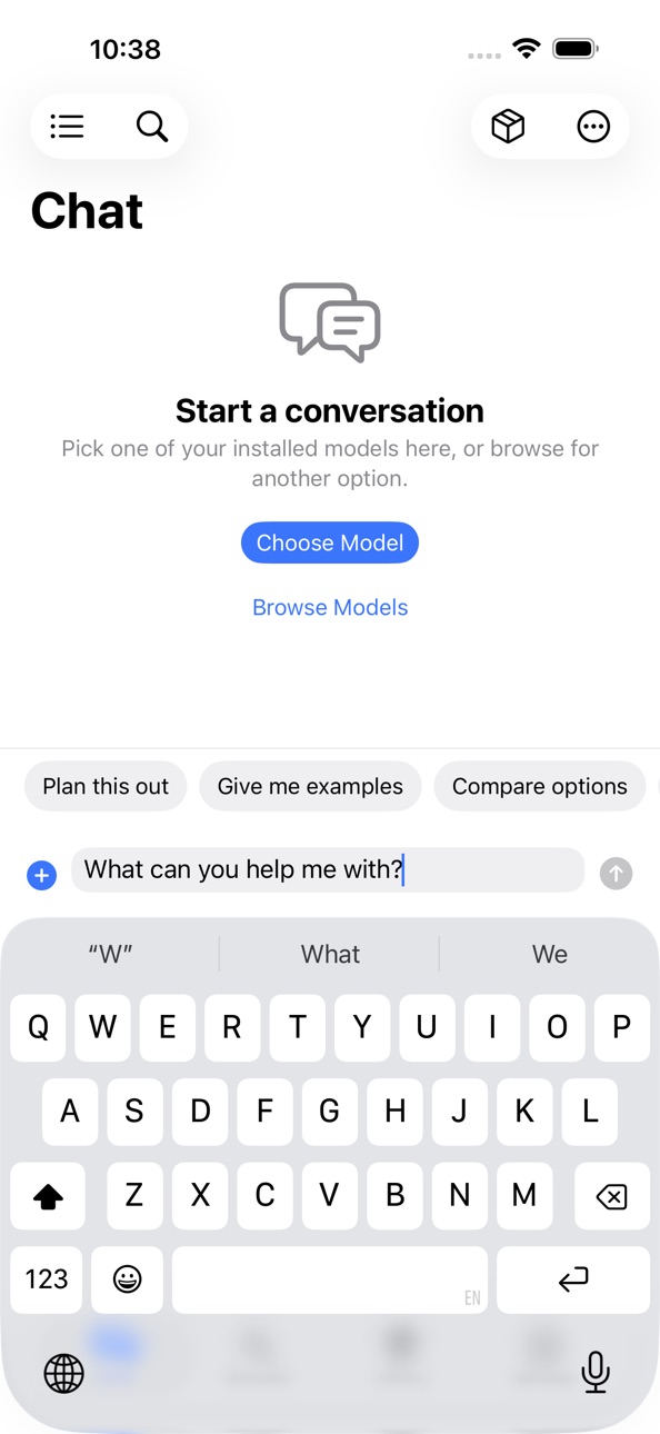 iPhone screenshot