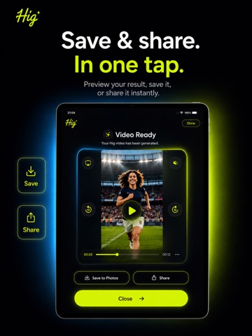 Higvid - Ai Video Generator iPad screenshot