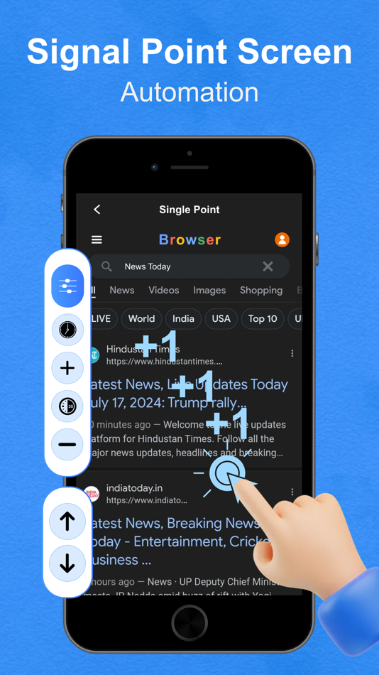 #1. Auto Clicker: Auto Scroll, Tap (iOS) بواسطة: Anirudhdh Goletar