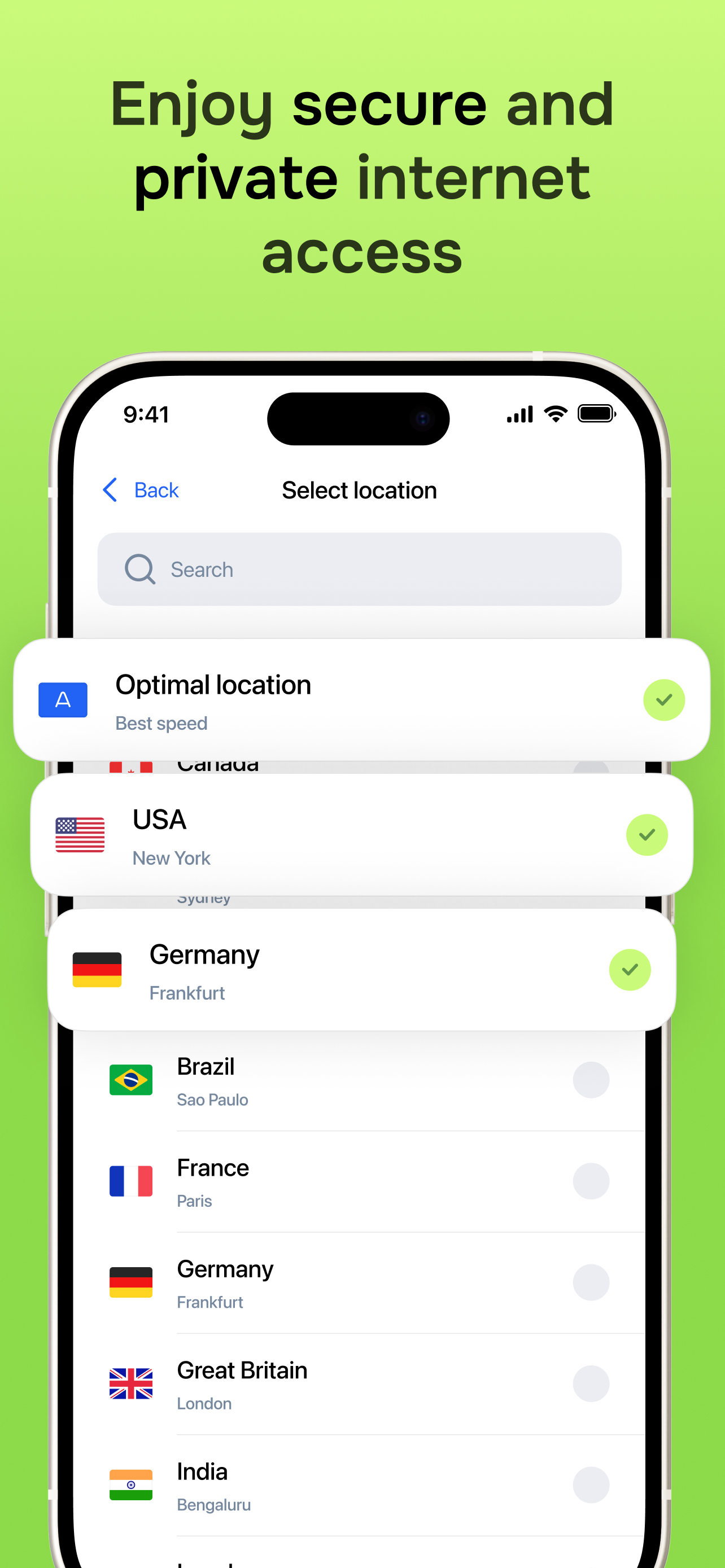 Fast VPN Proxy – Hide IP screenshot 3