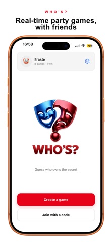 WHO'S? Party Game screenshot 1