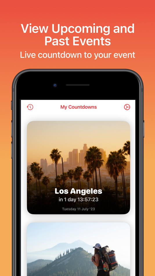 #1. Countdown - Upcoming Events (macOS) Ved: Rob Sammons