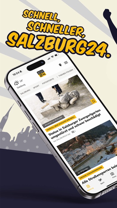 Screenshot #1 pour salzburg24.at - Nachrichten