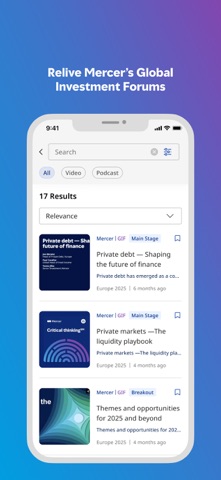 MercerInsight® Community screenshot