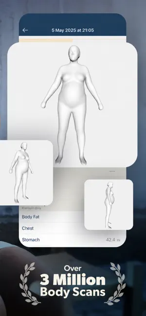 MeThreeSixty: 3D Body Scanner screenshot 2