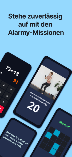 ‎Alarmy – Wecker und Schlaf Screenshot