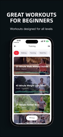 FitYo - Home Walking Fitness iPhone screenshot