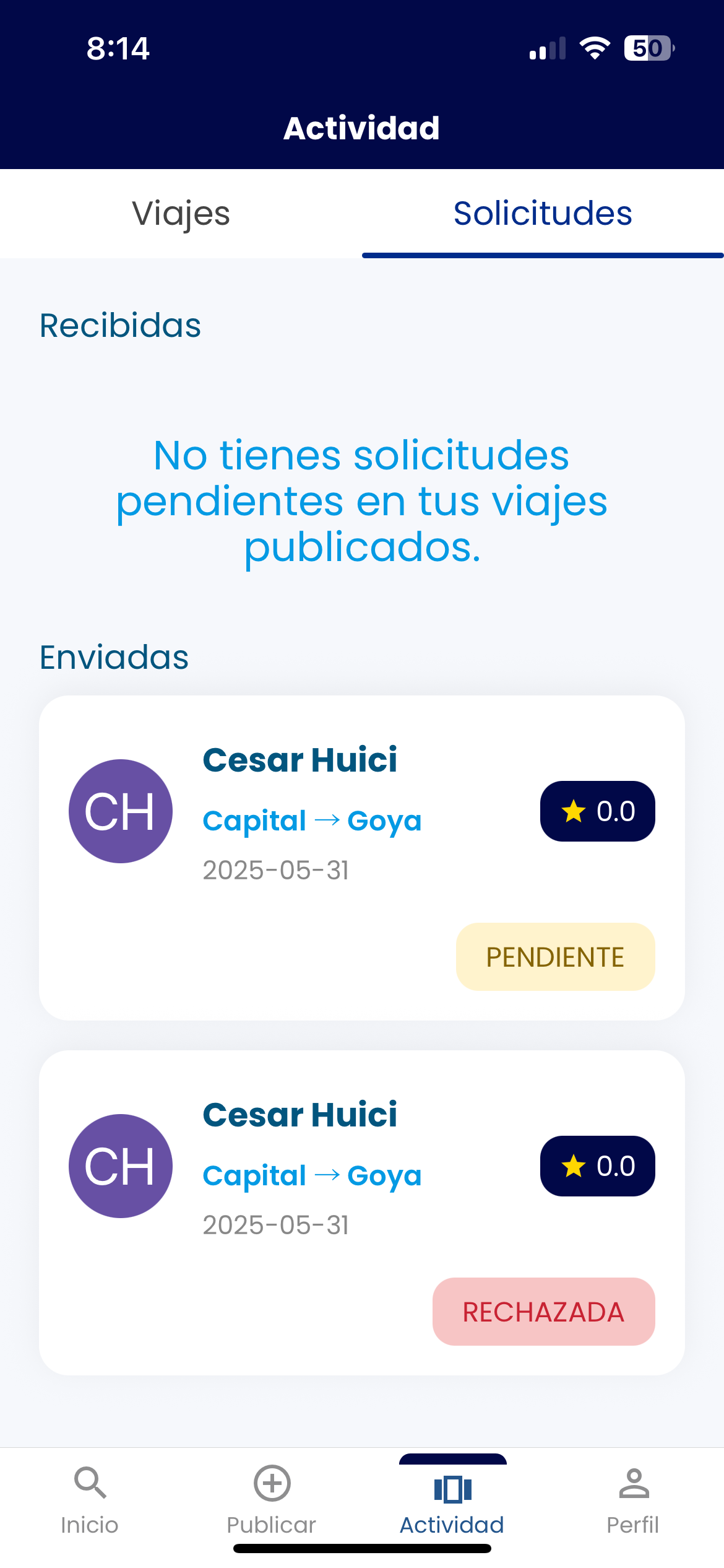 Viajate