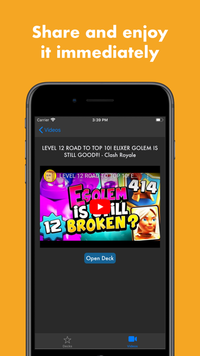 Clash Decks Mobile Battle Screenshot