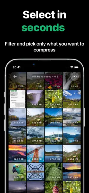 Lina Compress: Photo & Video screenshot 2