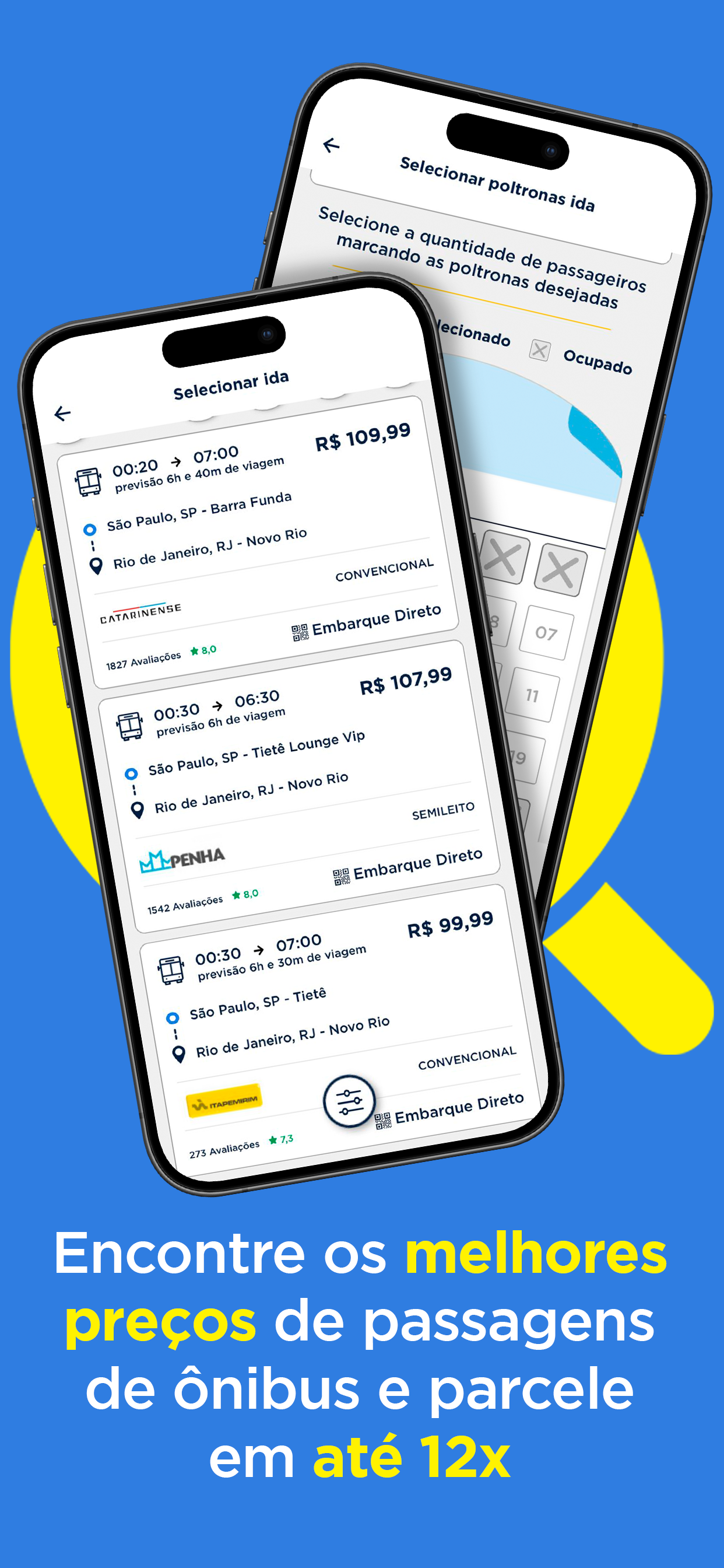 Quero Passagem: Ônibus e Hotel