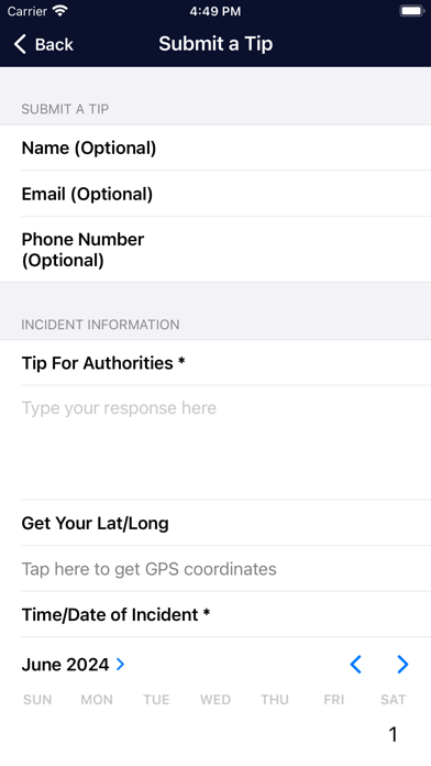 Elko Police Department Screenshot