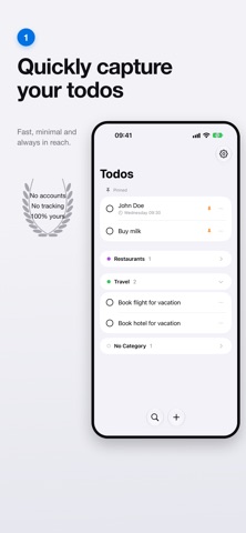 Mini Notes: Quick Todos Screenshot 1 of 6