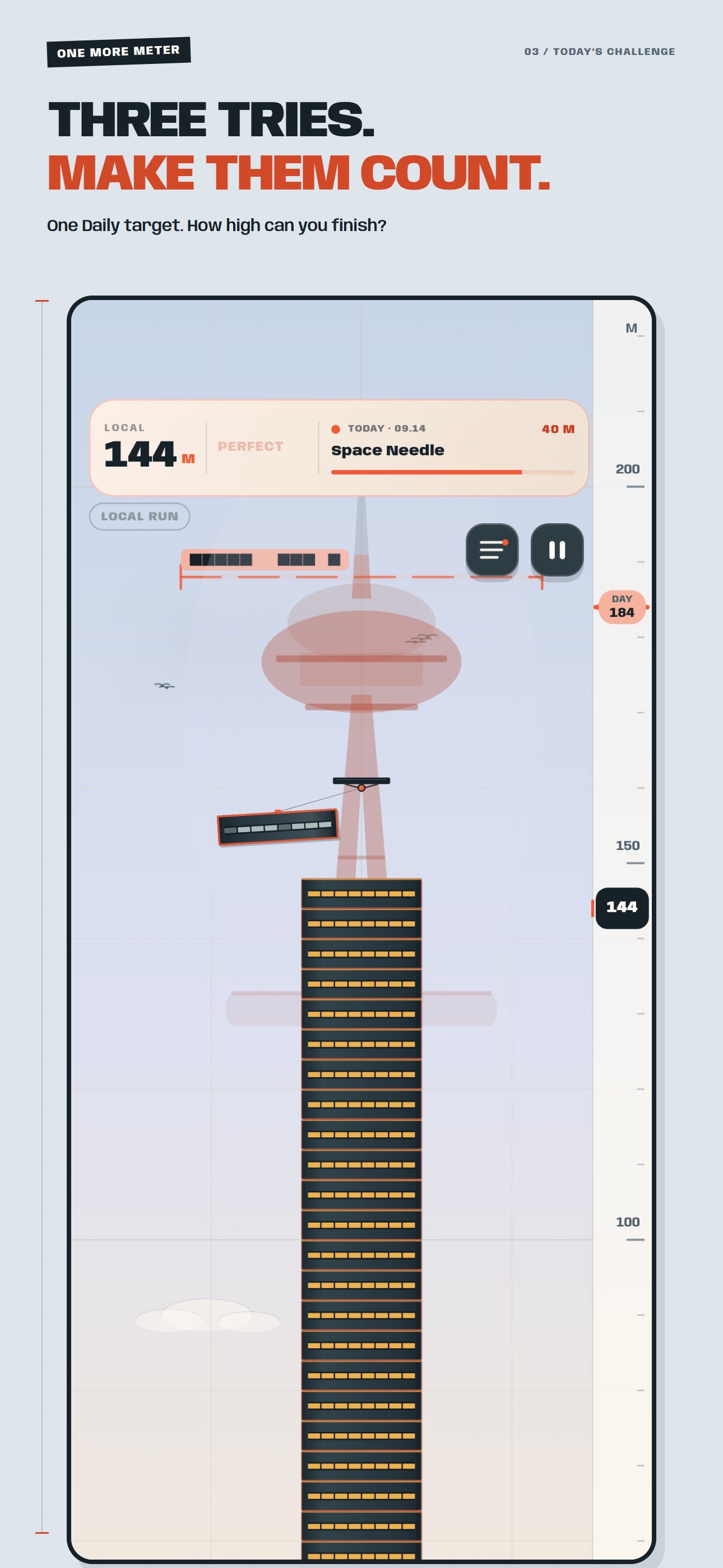 Screenshot 3 of One More Meter: Tower Stack