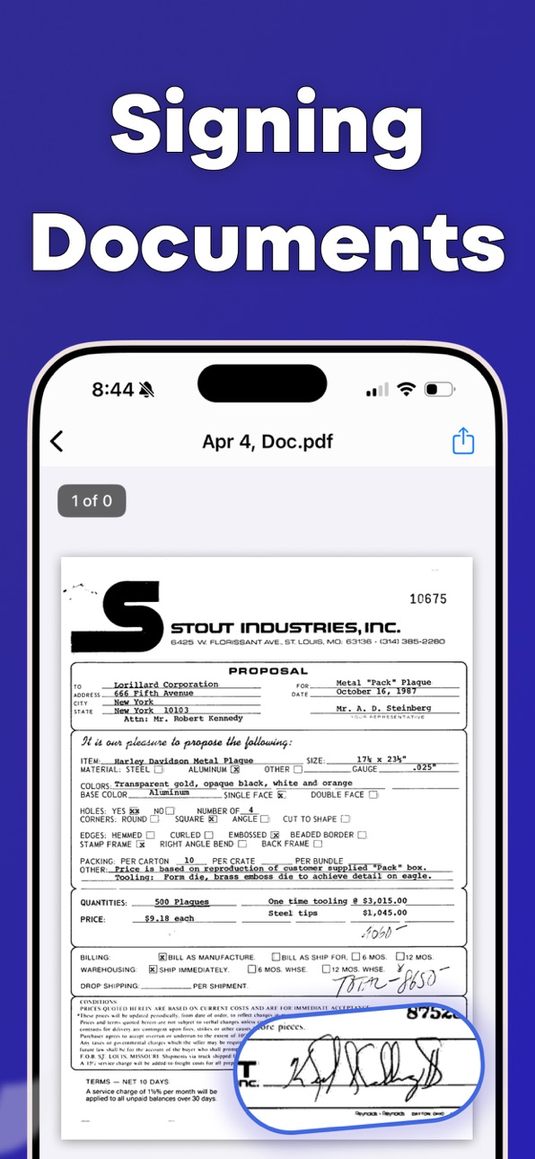 iPhone screenshot