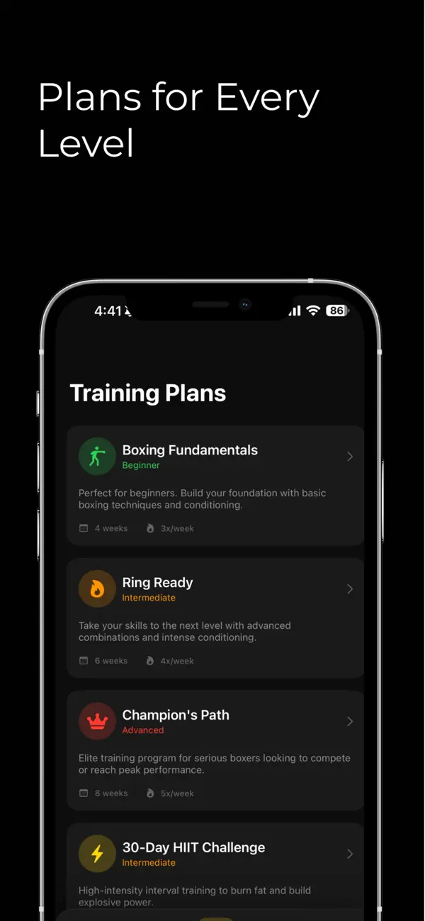Screenshot #2 pour Boxing Timer: Round Stopwatch