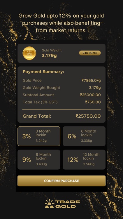 TradeGold- Buy 24K, 22K.. Gold screenshot-3