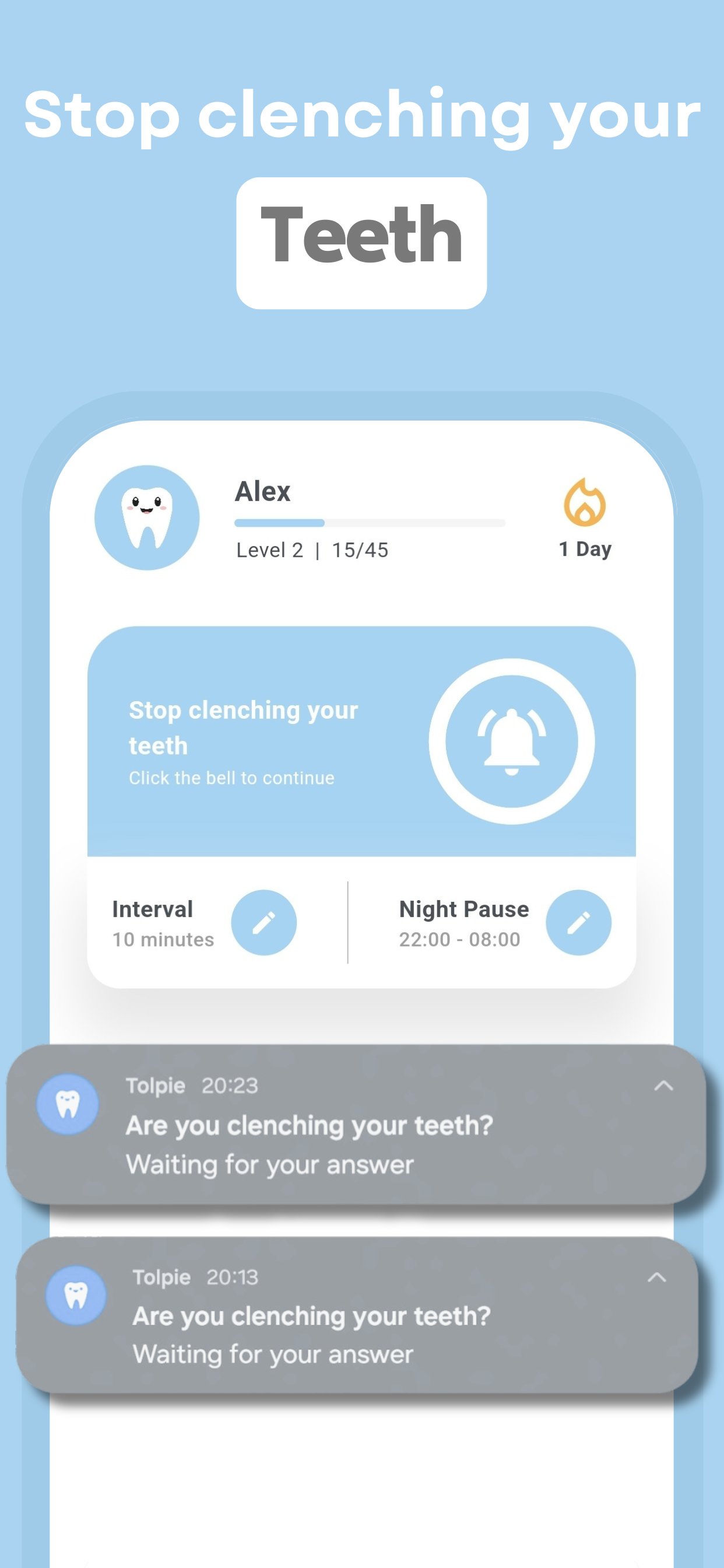 Tolpie ∙ Control Bruxism