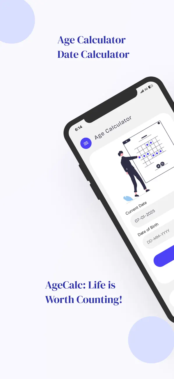 Screenshot #3 pour AgeCalc: Date-Life Calculator