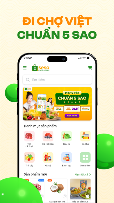 Sesofoods - Thực phẩm Việt Screenshot 4 - AppWisp.com Sesofoods - Thực phẩm Việt Screenshot 4 - AppWisp.com