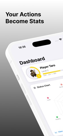 Ascendio - RPG Habit Tracker iPhone screenshot