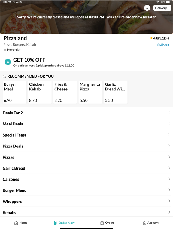 Screenshot #6 pour Pizzaland Croxteth