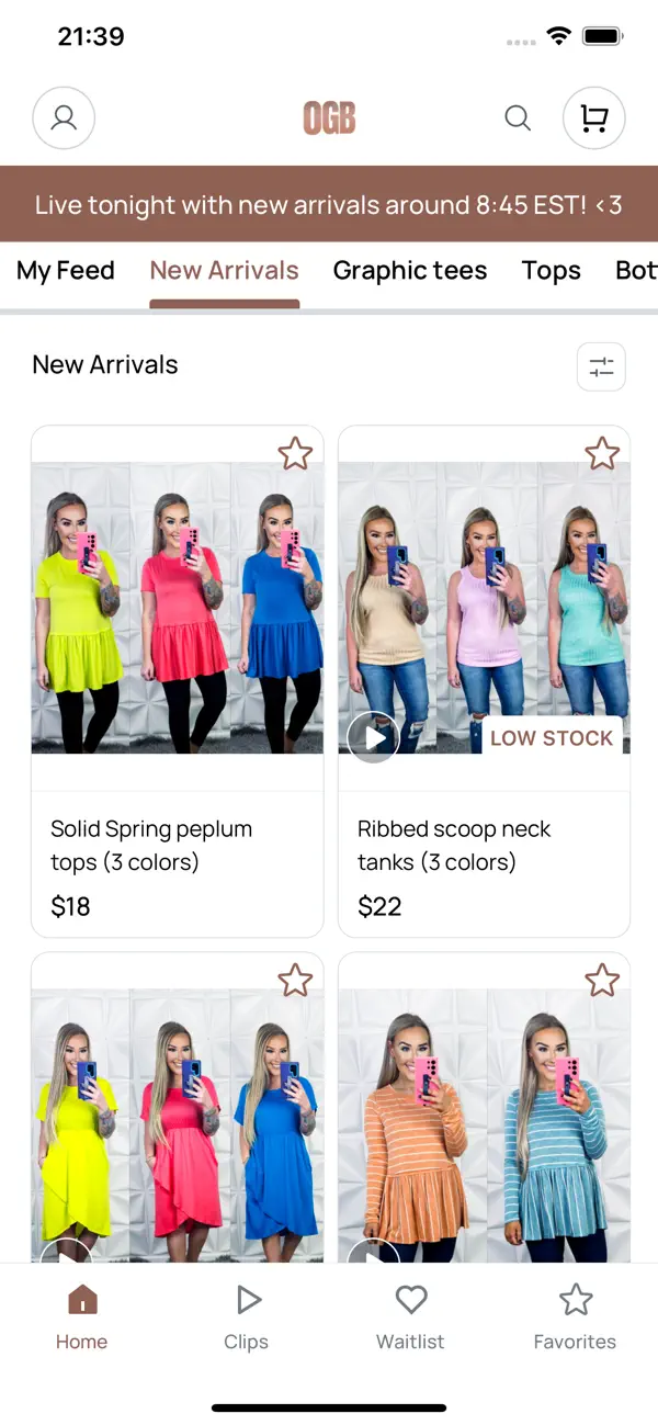 Screenshot #1 pour Olive Gold Boutique