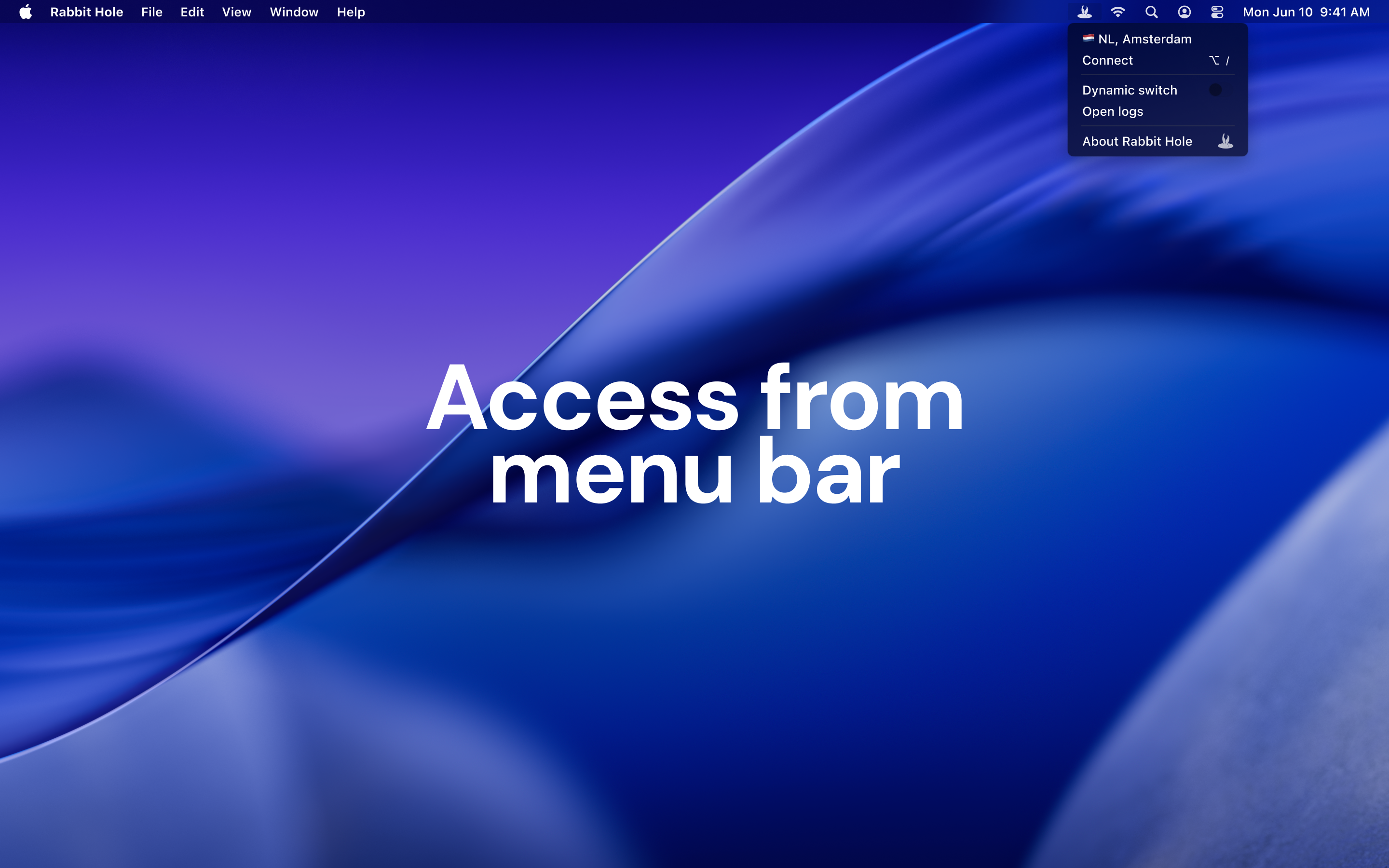 RabbitHole – VPN client