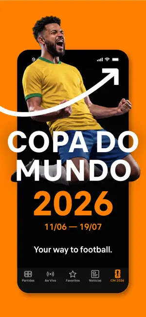 Soccerway: Placar de Futebol iPhone screenshot 1