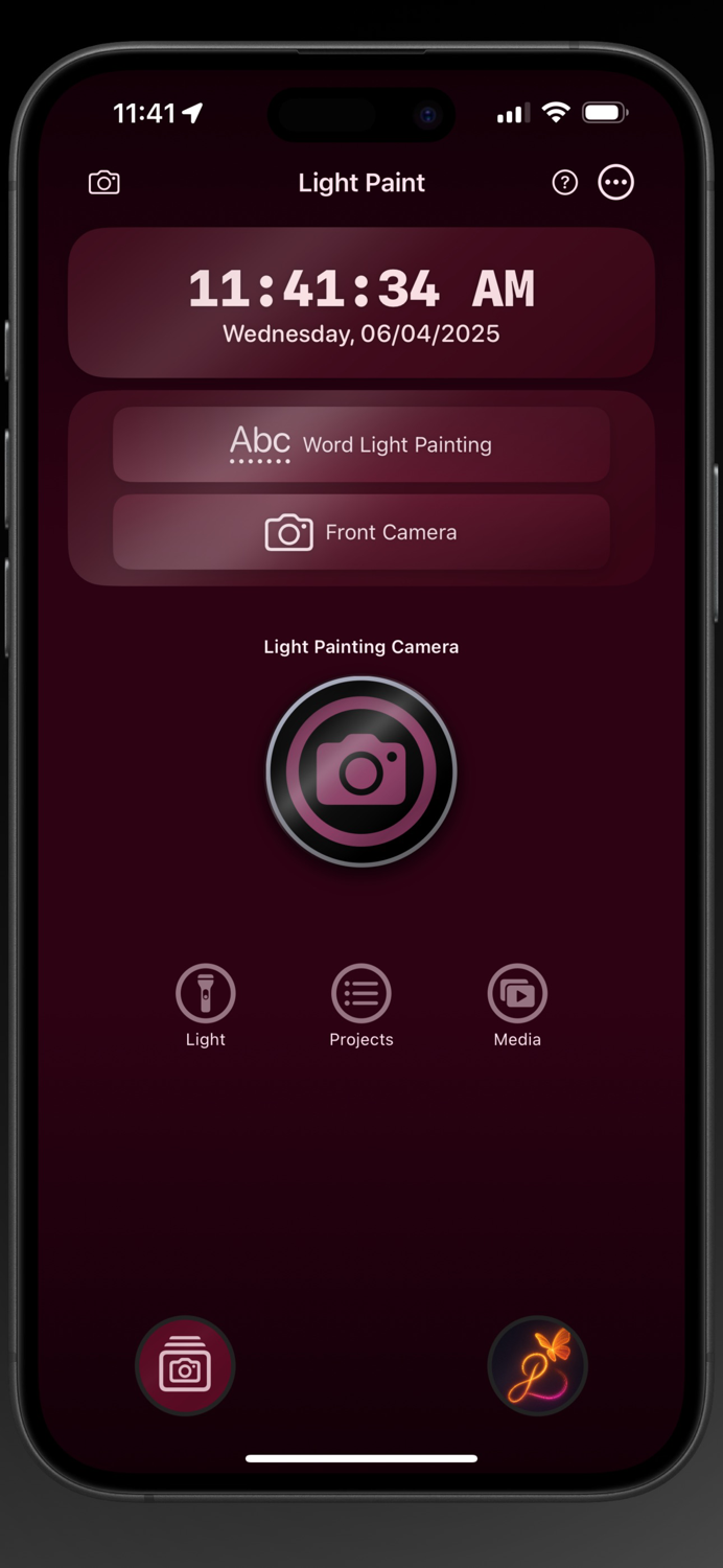 Light Paint - Timelapse Camera