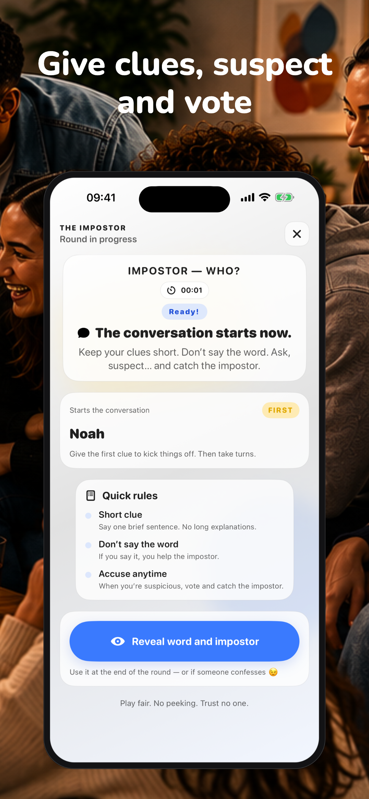Imposter: Offline Word Game screenshot 5