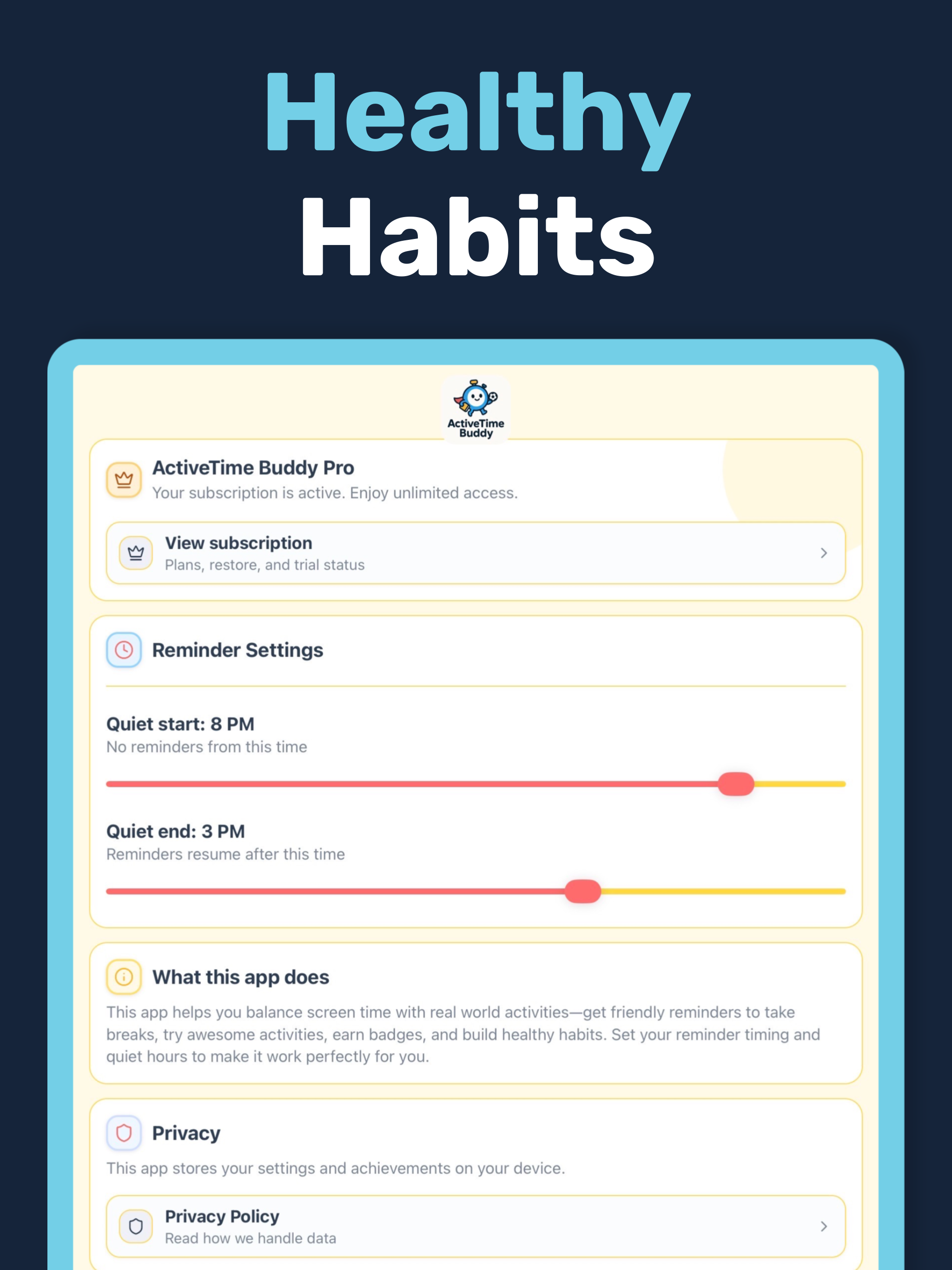 ActiveTime Buddy screenshot 12