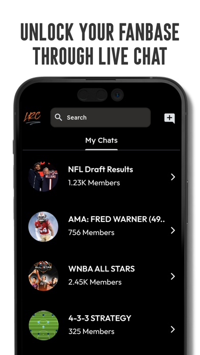 Lockeroom Chat Screenshot