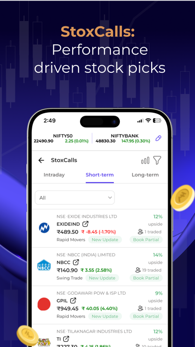 StoxBox: StoxCalls Trading App Screenshot