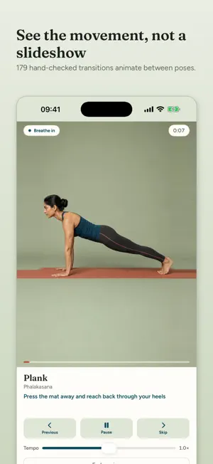 Yoga Poses: Flows & Stretching screenshot 2