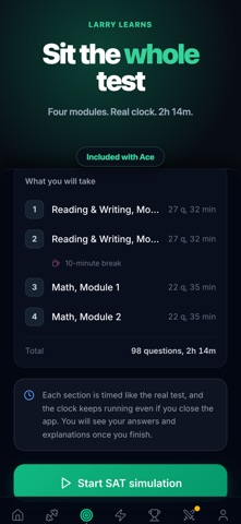 SAT & ACT Prep - Larry Learns Screenshot 4 of 6
