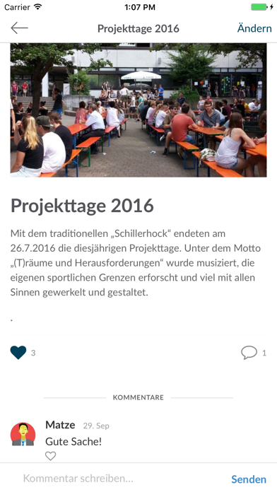 Screenshot #1 pour Schiller-Gymnasium Offenburg