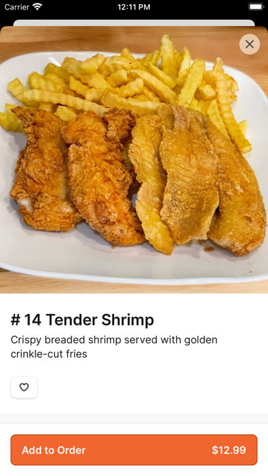 Screenshot 3 of Jax Fish Shrimp and Chicken App