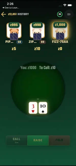 Zentara One Poker Lounge screenshot 3